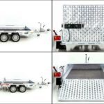 Temared Baumaschinenanhänger Builder 153x300cm 2,7t|Rampe – Bild 12