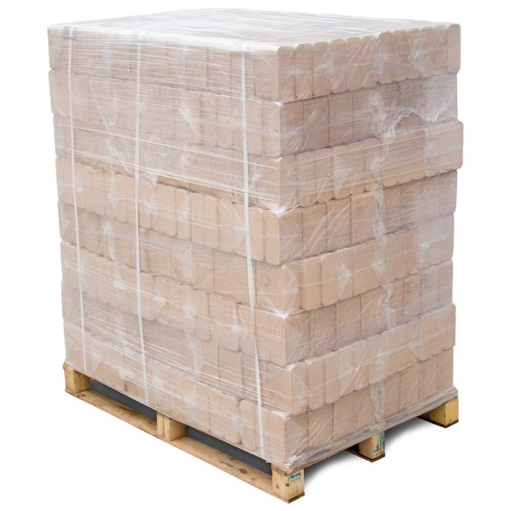 Buchenholz_Palette_hell.jpg RUF Buchenholzbriketts 960kg Palette – Bild 1