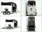 Cheval Liberte Pferdeanhänger GOLD One 1,5er | Pullman-Fahrwerk | schwarz-Neu – Bild 14