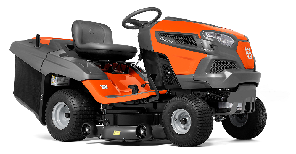 1.png HUSQVARNA TC 242 T mit Schneeschild 120Plus & Gartentraktoren Anhänger 275-Neu – Bild 1