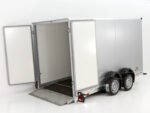 Vezeko Koffer-Absenkanhänger 157x344cm Höhe: 190cm 2,7t | Weiß-Neu – Bild 10