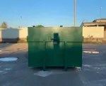 Offener Roll-Off-Container in Grün – Für sperrigen Abfall-Neu – Bild 3