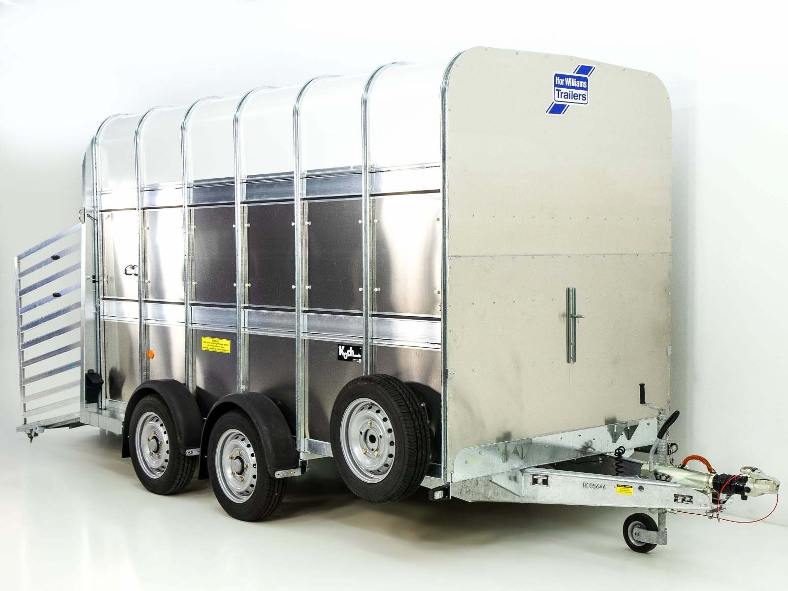 10-vie-4.jpg Ifor Williams Viehanhänger TA510 12×7 178×372 cm Höhe: 213 cm 3,5t Kombi/Tür-Neu – Bild 1