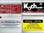 Koch Deckelanhänger Höhe:50cm 750kg|Typ U2|Angebot-Neu – Bild 12