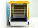 Anhänger mit Plane 150x300cm 2600kg | Typ 7.26 | Hochplane 180cm – Gelb-Neu – Bild 5