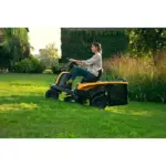 Stiga Akku-Aufsitzmäher SWIFT 372E 27,5 Ah, Schnittbreite: 72 cm-Neu – Bild 3