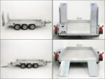 Ifor Williams Baumaschinenanhänger GH146 184x419cm 3,5t | Einzelrampen | Aluboden | 3 Achsen-Neu – Bild 11