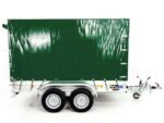 Anhänger mit Plane 150x300cm 2600kg | Typ 7.26 | Hochplane 180cm – Grün-Neu – Bild 4