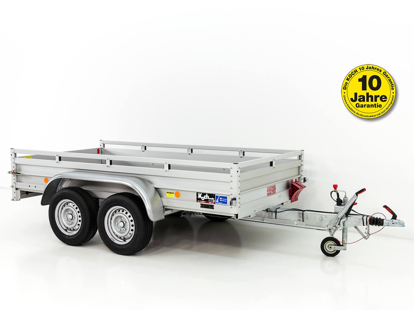 12tam-2.jpg Tandemanhänger 150x300cm 2600kg | Typ 7.26 | Aluboden-Neu – Bild 1