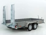 Vezeko Baumaschinenanhänger BA 190x390cm 3,5t | grau | Schwenk-Rampen | SB-Neu – Bild 10