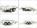 Tandemanhänger Bagger 150x300cm 2600kg | Typ 7.26 | Aluboden-Neu – Bild 6