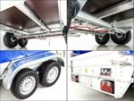 Anhänger mit Plane 150x300cm 2600kg | Typ 7.26 | Hochplane 180cm – Blau-Neu – Bild 11
