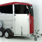 Ifor Williams Pferdeanhänger HBX 403 | Frontausstieg | neues Modell | Rot-Neu