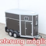 Ifor Williams Pferdeanhänger HB511|Sattelkammer|anthrazit-Neu