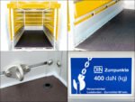 Anhänger mit Plane 150x300cm 1300kg | Typ 7.13 | Hochplane 160cm – Gelb-Neu – Bild 11