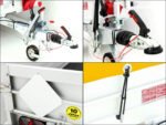 Anhänger mit Plane 150x300cm 1300kg | Typ 7.13 | Hochplane 160cm – Gelb-Neu – Bild 12