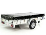 Anhänger 150x300cm 750kg | Typ U7 | Flachplane Profi schwarz-Neu – Bild 12