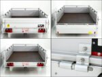 Anhänger 150x300cm 750kg | Typ U7 | Flachplane Profi schwarz-Neu – Bild 5