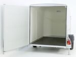 Debon Kofferanhänger Cargo 1300 Vollpoly 150x290cm H:160cm|Tür|grau-Neu – Bild 4