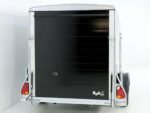 Debon Kofferanhänger Cargo 1300 Vollpoly 150x290cm H:160cm|Tür|schwarz-Neu – Bild 5