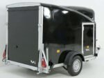 Debon Kofferanhänger Cargo 1300 Vollpoly 150x290cm H:160cm|Tür|schwarz-Neu – Bild 6