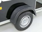 Debon Kofferanhänger Cargo 1300 Vollpoly 150x290cm H:160cm|Tür|schwarz-Neu – Bild 11