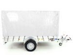 Anhänger mit Plane 150x300cm 1300kg | Typ 7.13 | Hochplane 160cm – Weiß-Neu – Bild 14
