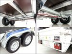 Anhänger mit Plane 150x300cm 2600kg | Typ 7.26 | Hochplane 180 cm – Anthrazit-Neu – Bild 7