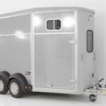 Ifor Williams Pferdeanhänger HB511 | Sattelkammer | Silber-Neu