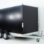 Vezeko Kofferanhänger 204x405cm H:205cm 2,7t | Schwarz-Neu