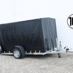 Vezeko Absenkanhänger 162x272x155 1,3t Hochplane schwarz-Neu