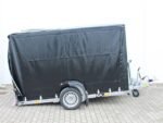 Vezeko Absenkanhänger 162x272x155 1,3t Hochplane schwarz-Neu – Bild 4