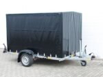 Vezeko Absenkanhänger 162x272x155 1,3t Hochplane schwarz-Neu – Bild 10
