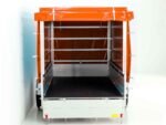 Anhänger mit Plane 150x300cm 1300kg | Typ 7.13 | Hochplane 160cm – Orange-Neu – Bild 2