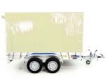 Anhänger mit Plane 150x300cm 2600kg | Typ 7.26 | Hochplane 180 cm – Elfenbein Beige-Neu – Bild 12