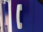 Ifor Williams Pferdeanhänger HB511 | Heckklappen-Türkombination | Blau-Neu – Bild 7