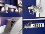 Ifor Williams Pferdeanhänger HB511 | Heckklappen-Türkombination | Blau-Neu – Bild 9