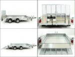 Ifor Williams Baumaschinenanhänger GX126 3,5t|Rampe|Holz-Neu – Bild 5