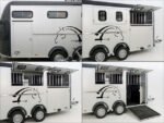 Cheval Liberte Pferdeanhänger Maxi 4| 4 Pferde| Pullman-Fahrwerk| 100km/h| schwarz-Neu – Bild 7