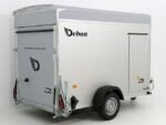 Debon Kofferanhänger Cargo H:190cm 1,3t|Alu, Polybug|Tür|grau-Neu – Bild 5