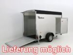 Debon Kofferanhänger C300 148x295cm H:190cm 1,3t|Alu|Polybug|Tür|schwarz-Neu – Bild 5