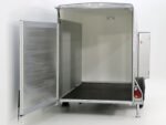 Debon Kofferanhänger C300 148x295cm H:190cm 1,3t|Alu|Polybug|Tür|schwarz-Neu – Bild 9