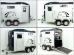 Cheval Liberte Pferdeanhänger Touring Jumping|Pullman-Fahrwerk|Sattelkammer|schwarz-Neu – Bild 5