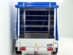 Anhänger mit Plane 150x300cm 2600kg | Typ 7.26 | Hochplane 180 cm – Blau-Neu – Bild 6