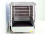 Anhänger mit Plane 150x300cm 1300kg | Typ 7.13 | Hochplane 160cm – Silber-Neu – Bild 2