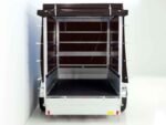 Anhänger mit Plane 150x300cm 2600kg | Typ 7.26 | Hochplane 180 cm – Schwarz-Neu – Bild 2