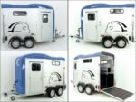 Cheval Liberte Pferdeanhänger Touring Jumping | Pullman-Fahrwerk | Sattelkammer | blau-Neu – Bild 7