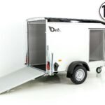 Debon Kofferanhänger Roadster Alu 255 125x255cm H:156cm | Schwarz-Neu