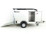 Debon Kofferanhänger Roadster Alu 255 125x255cm H:156cm | Schwarz-Neu – Bild 8