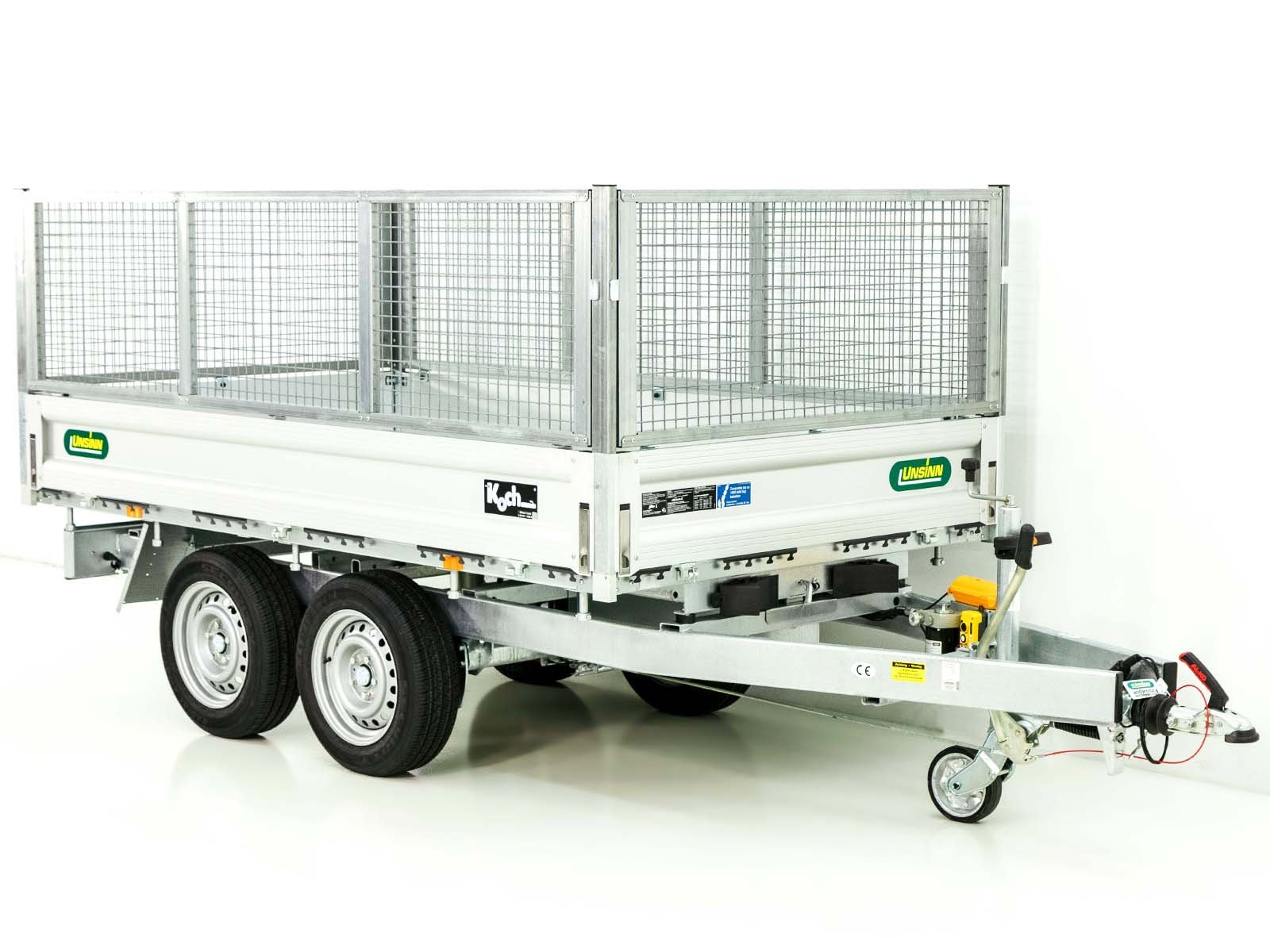 19-ruckw-6.jpg Unsinn Heckkipper 150x276cm 2,6t | Premium Kipper | Gitter 65cm-Neu – Bild 1